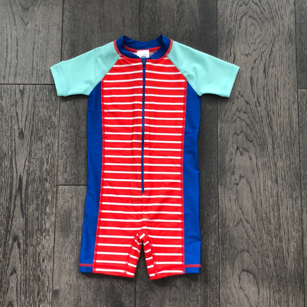 Hanna Andersson Hanna Rash Guard baby’s Suit. - Picture 2 of 7